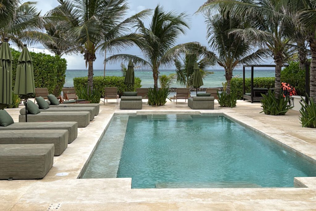 Agave Villas Mexico team enjoying a luxury beachfront retreat at Hacienda Mágica and Hacienda Jaguar in Puerto Aventuras