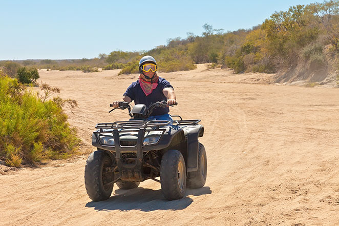 ATV in Desert Park
