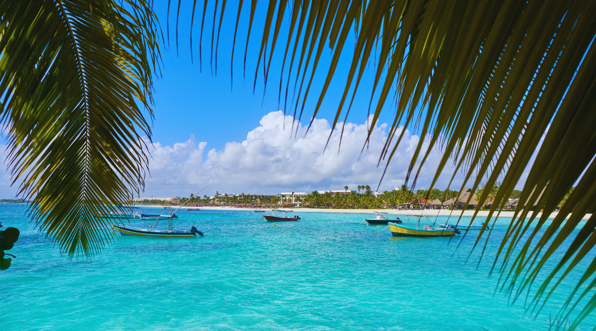 Akumal Bay Beach in Riviera Maya.