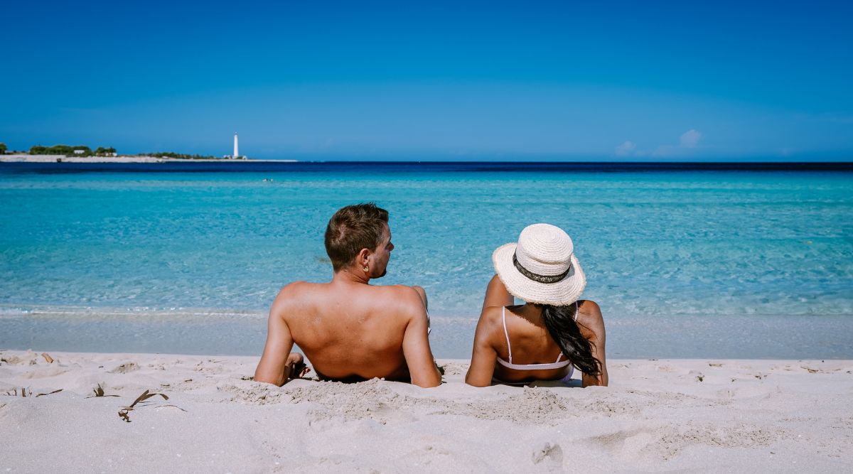 Happy couple enjoying their Puerto Vallarta vacation itinerary together – Agave Villas.