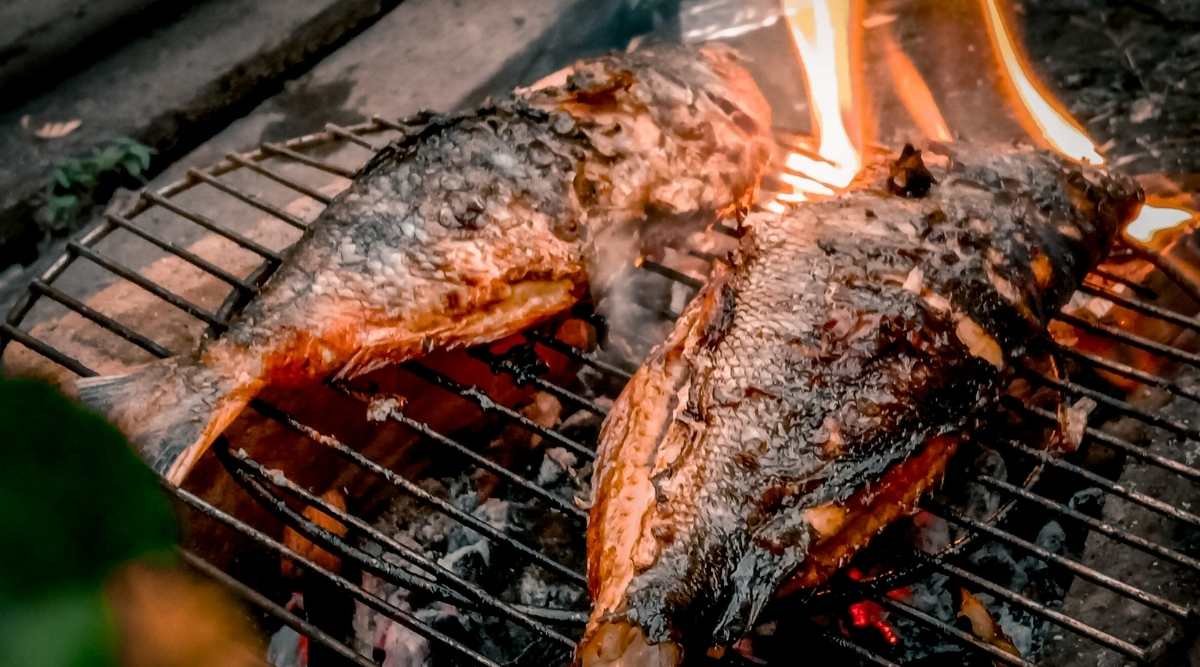 Grilled fish in Punta Mita, prepared by the private chef at Agave Villas.