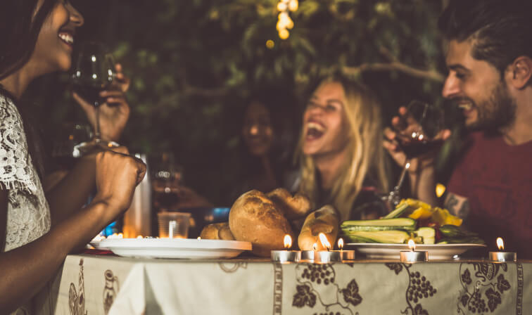 A Party Scene Like No Other