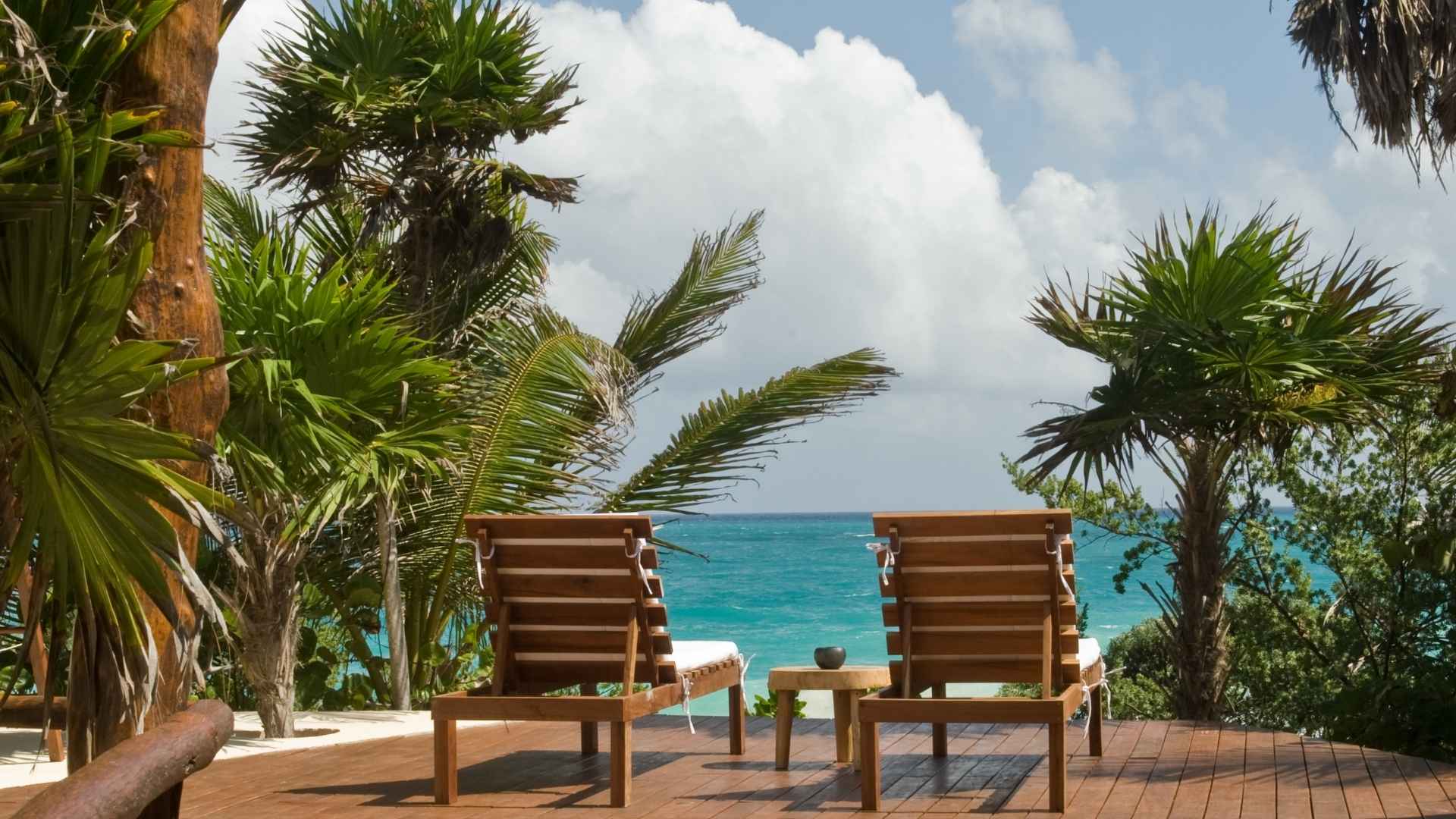 Beachfront Villa in Riviera Maya with Agave Villas